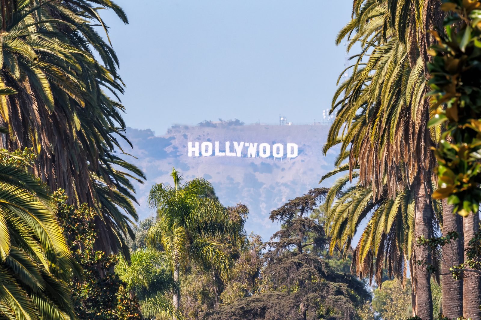 Letreiro de Hollywood em Los Angeles